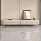 Modern Natural Wood TV Stand Set – Convertible & Extendable | WD WF568