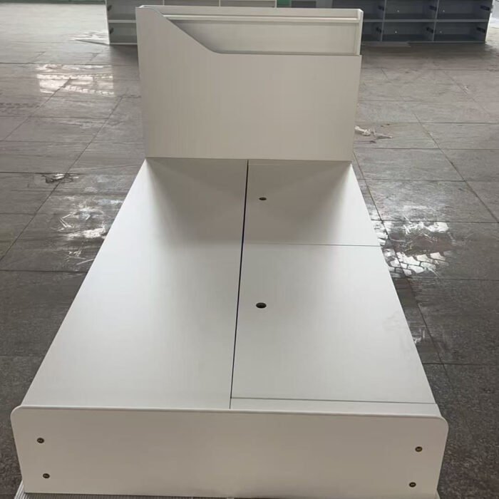 Modern Minimalist Wooden Storage Bed with 3 Drawers