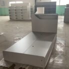 Modern Minimalist Wooden Storage Bed with 3 Drawers