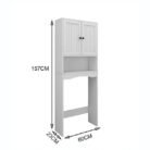 WF82 Modern 3-Layer Bathroom Storage Cabinet